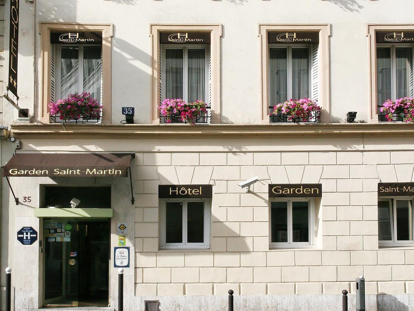 Hotel Garden Saint Martin Paris